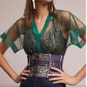 Byron Lars Corseted Camille Chinese Mandarin Dress